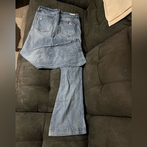 Buckle Black Bell Bottoms